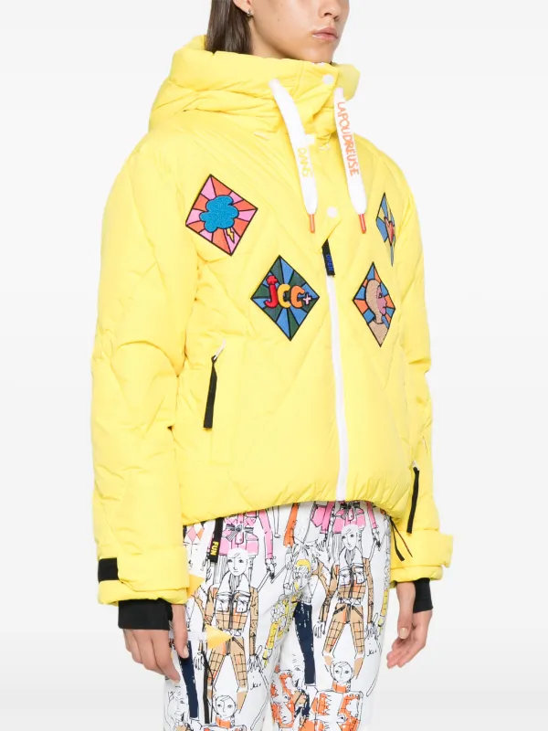 ROSSIGNOL イエロー ダウンジャケット Rossignol x JCC Lumy Down Bomber Ski Jacket | Yellow | FARFETCH