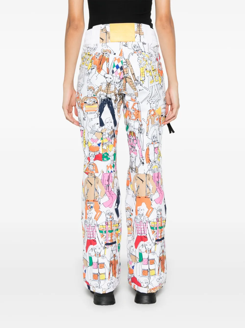 Rossignol x JCC grafische prints skibroek Wit