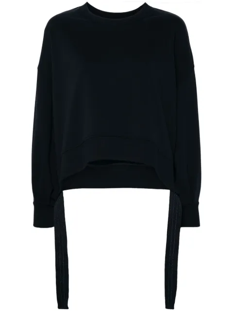 DONDUP strap-embellished sweatshirt