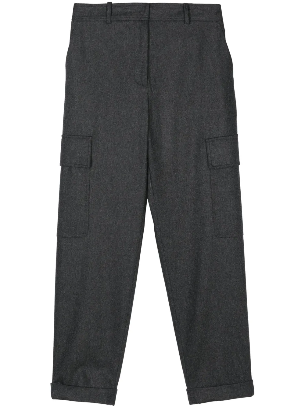 Eleventy Broek met toelopende pijpen Grijs