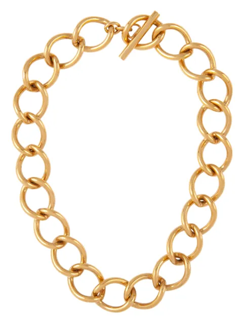 Monet Pre-Owned 1980s rolo-chain necklace