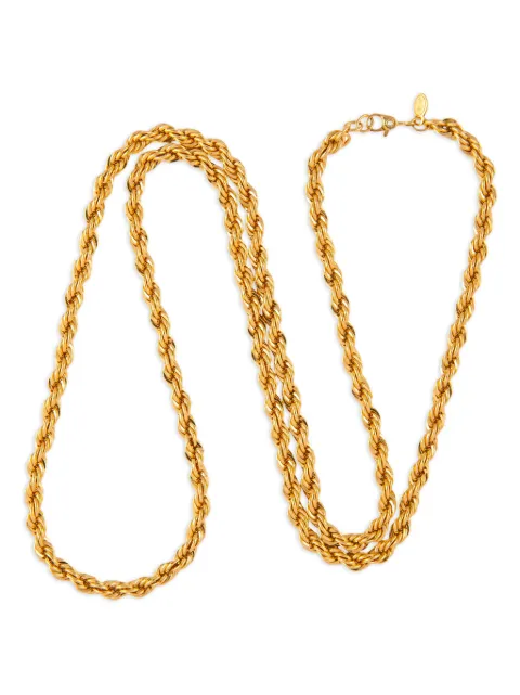 Monet Pre-Owned 1980 chain necklace