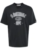 A BATHING APE® graphic print T-shirt - Grey