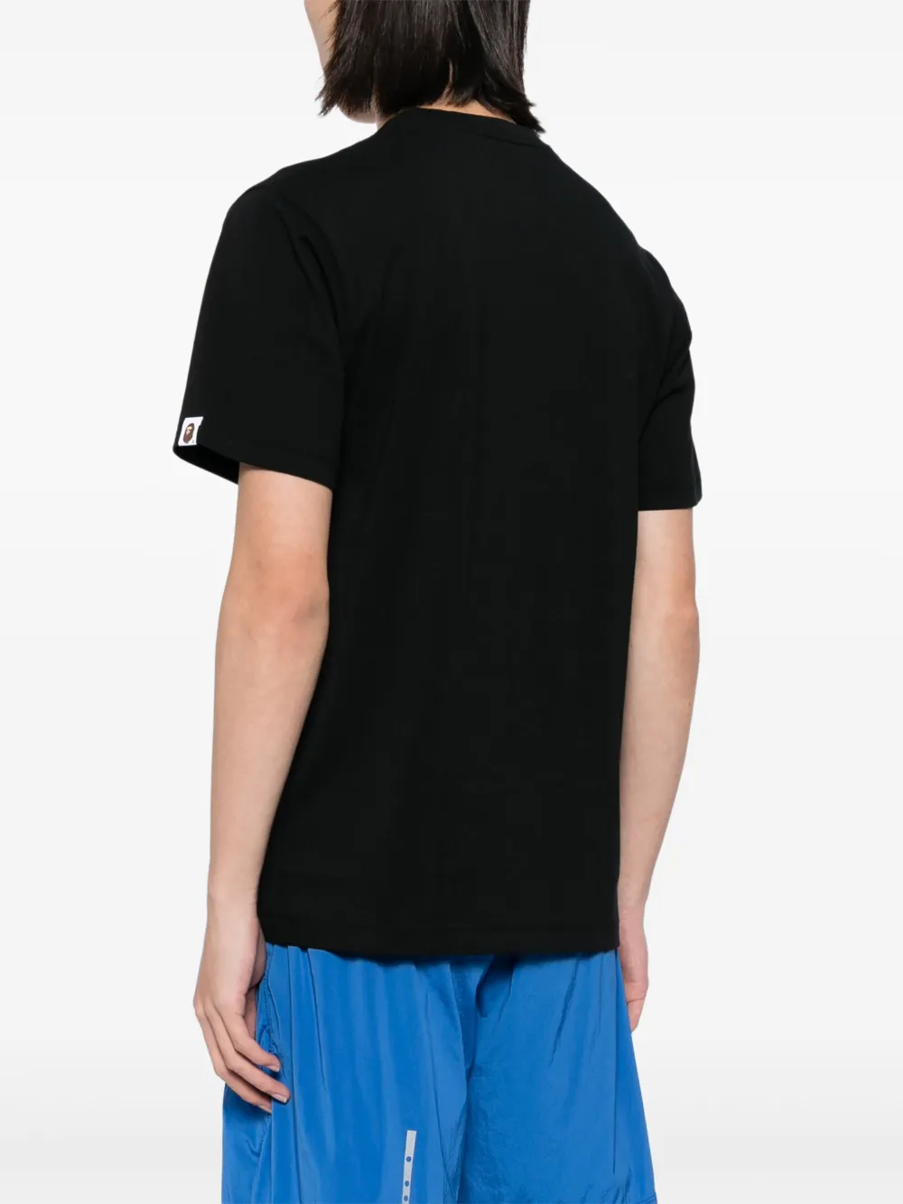 Shop A Bathing Ape Graphic Print T-shirt In Black