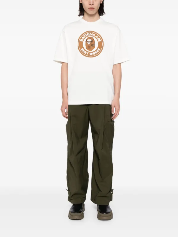 A BATHING APE® リラックスフィット Tシャツ | ホワイト