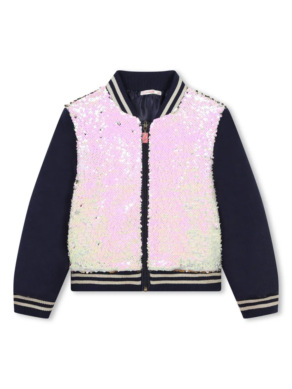 Billieblush Bomberjack met pailletten Goud