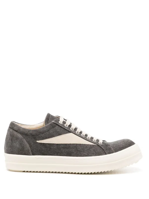 リックオウエンス/グレー Porterville High Vintage スニーカー リックオウエンス/グレー Porterville High Vintage スニーカー