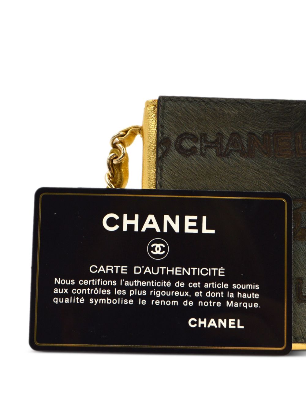 CHANEL 2000 chain-link cigarette case Women