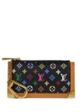 Louis Vuitton Pre-Owned x Takashi Murakami 2004 Pochette Cles Coin wallet - Black