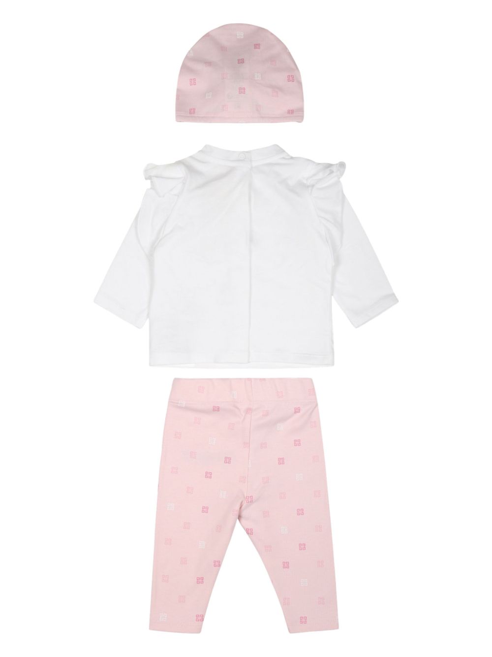 Givenchy Kids logo-print trousers set - Pink