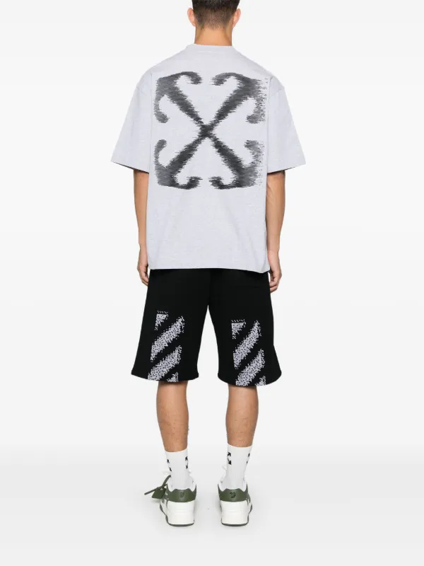 Off-White embroidered-motif Track Shorts | Black | FARFETCH