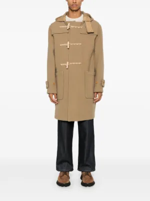 H BEAUTY&YOUTH DUFFLE COAT¥154,000 DIVISION VOGUE Womens Hooded Duffle Coat UK 18 XL Khaki