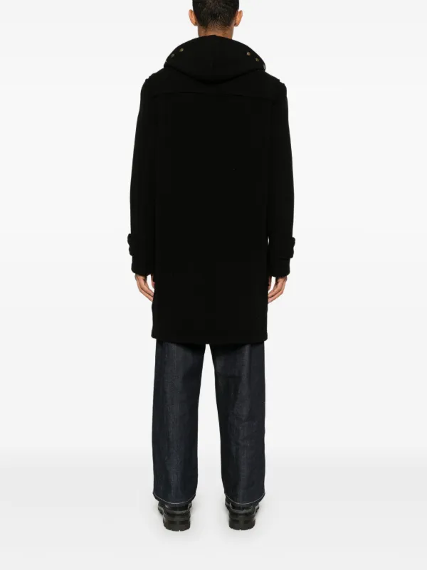 Gloverall Monty Duffle Coat | Black | FARFETCH