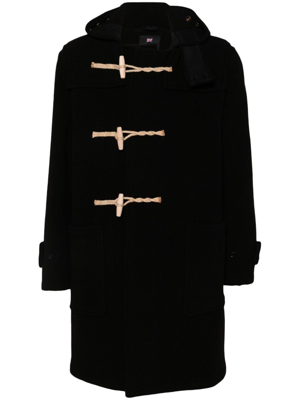 Gloverall Monty Dufflecoat - Schwarz