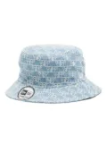 BAPY BY *A BATHING APE® x New Era monogram bucket hat - Blue