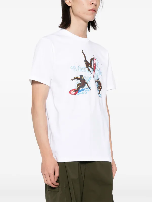 A BATHING APE tシャツ BAPE × mastermind skull BAPE camo HEAD T-shirt MMJ White A