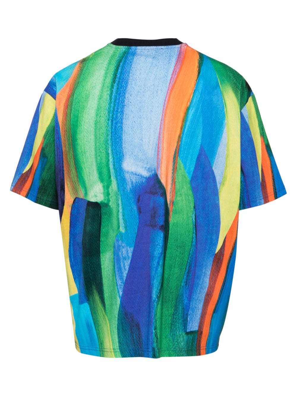 Sunnei Katoenen T-shirt met grafische print - Blauw