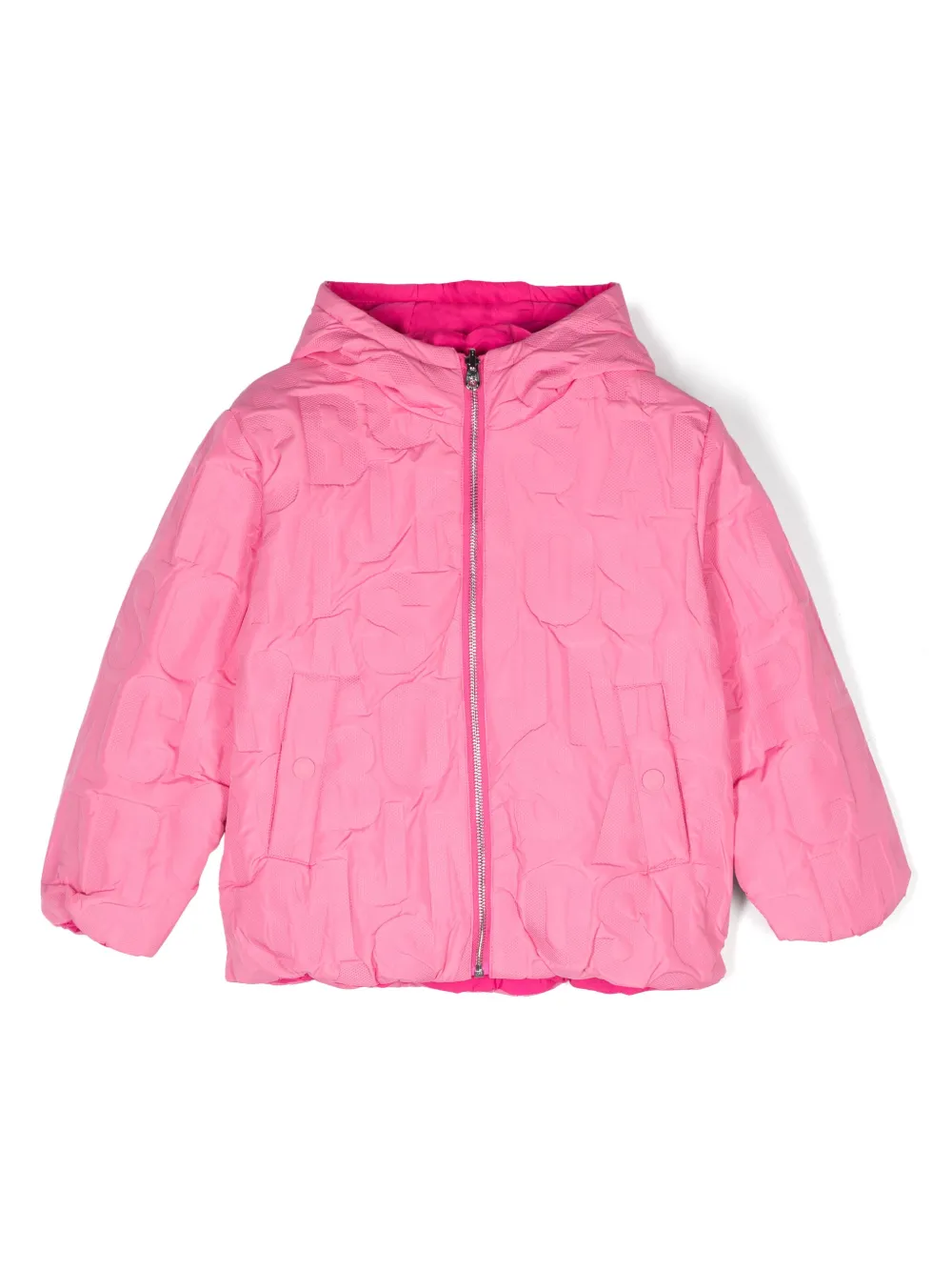 Image 1 of Marc Jacobs Kids reversible puffer jacket