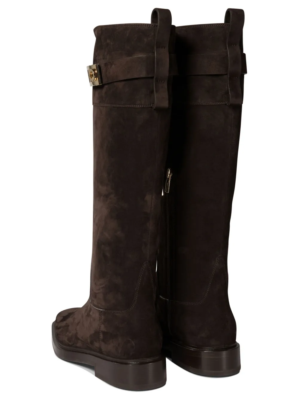 Ferragamo 15mm Hug boots Brown