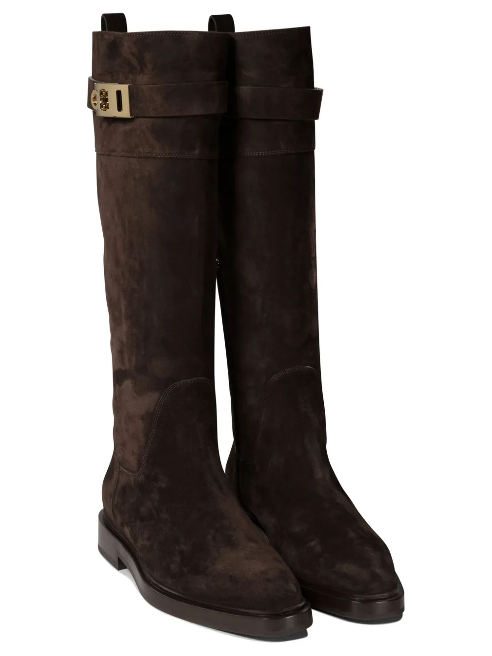 Ferragamo 15mm Hug boots Brown
