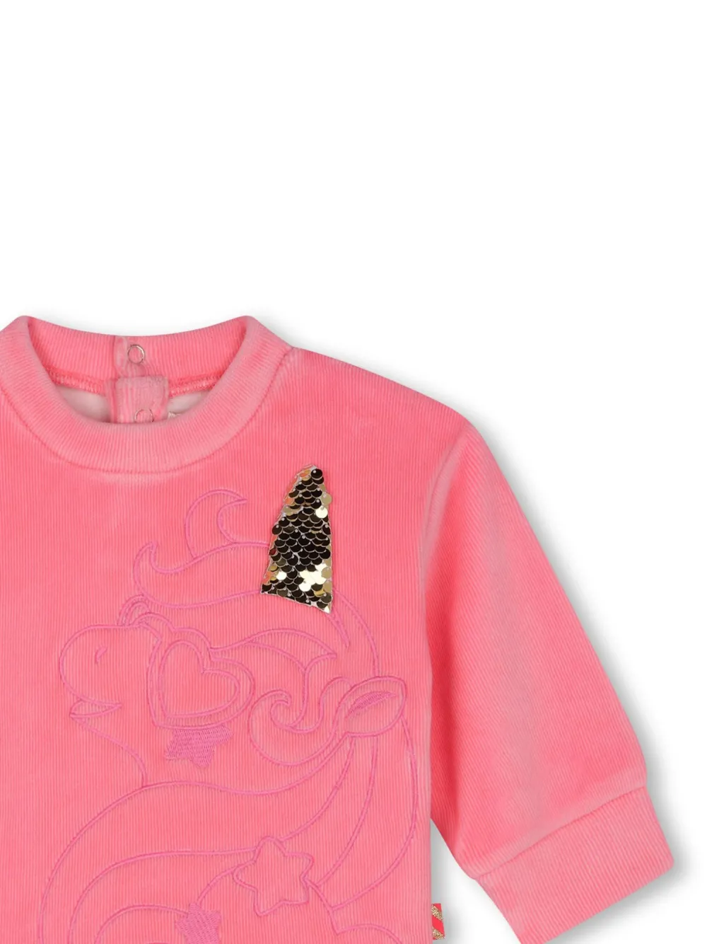 Billieblush Mini-jurk met geborduurde eenhoorn Roze