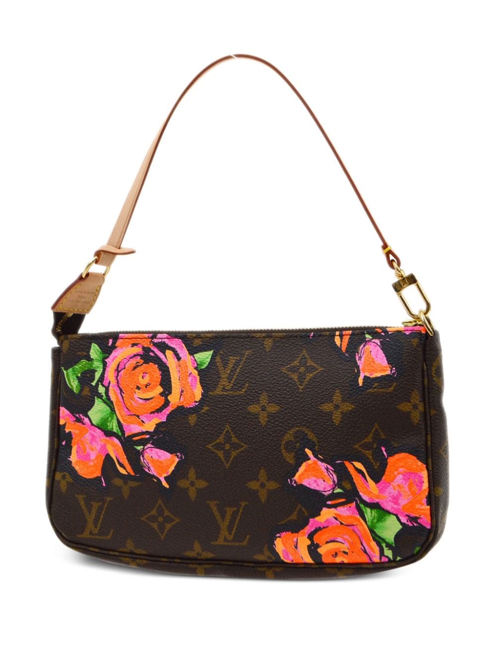 Louis Vuitton Pre-Owned x Stephen Sprouse 2008 Pochette Accessoires clutch met monogram - Bruin