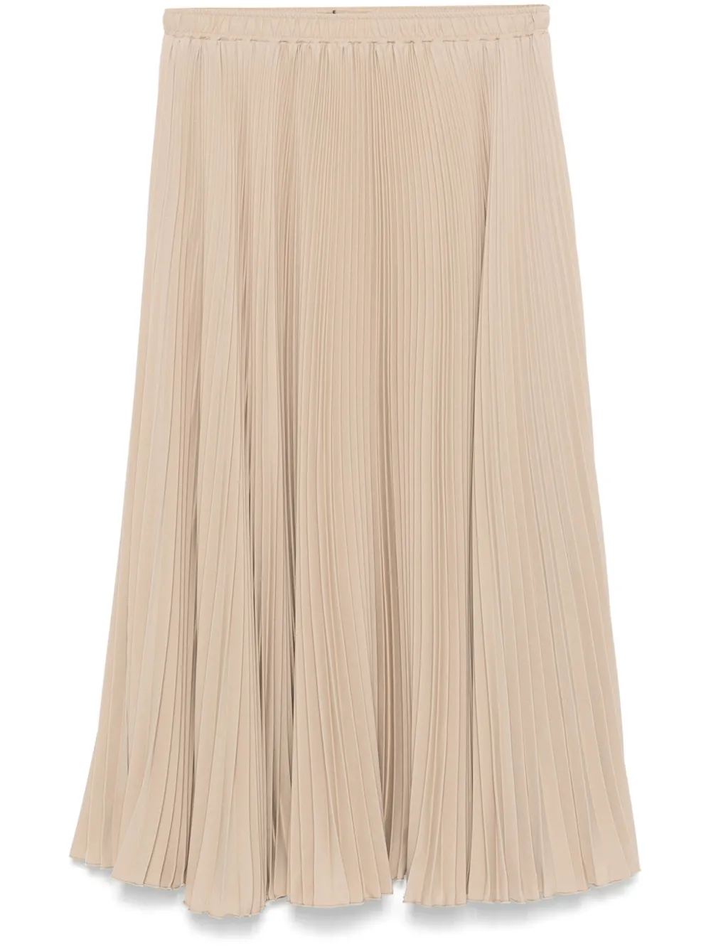 Ermanno Scervino pleated midi skirt | Brown | Image 1