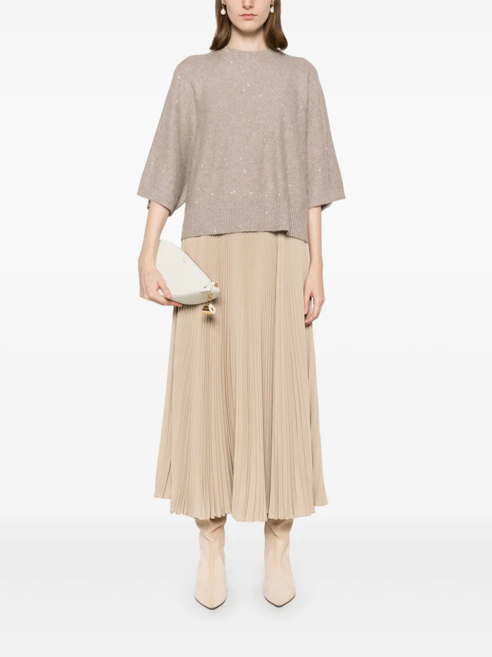 Ermanno Scervino pleated midi skirt | Pleated Skirts | Image 2
