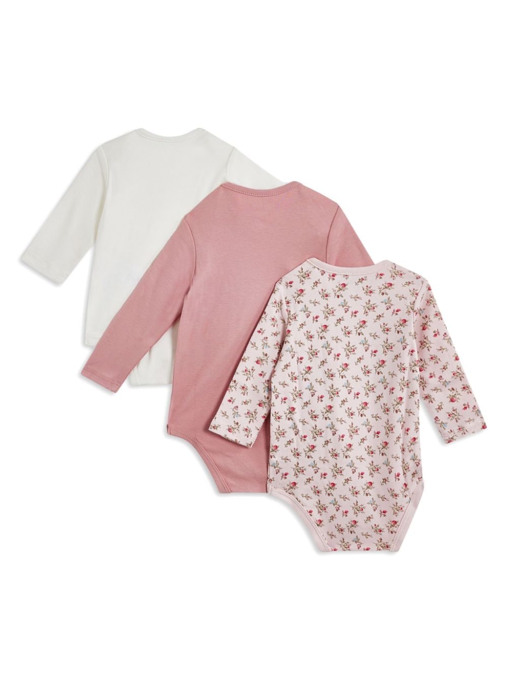 Ralph Lauren Kids Katoenen babypakje met ronde hals - Roze