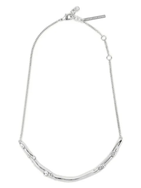 DRIES VAN NOTEN crystal-embellished necklace