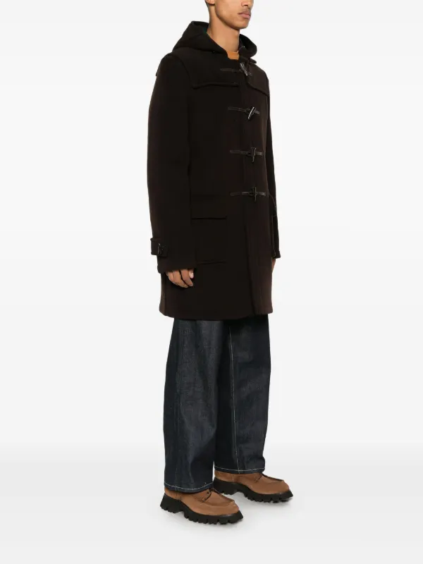Gloverall Morris Duffle Coat | Brown | FARFETCH CA