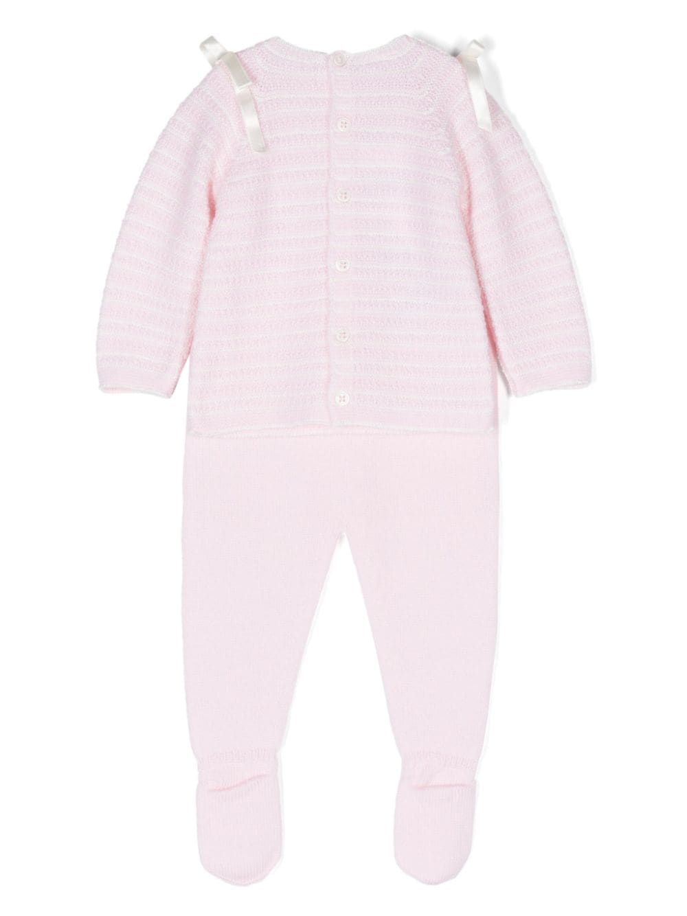 Paz Rodriguez fine-knit pajamas set - Roze