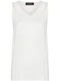 Fabiana Filippi Sablé vest - White