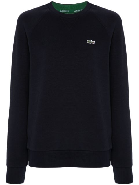 Lacoste pique crew-neck sweatshirt Women