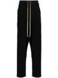 Rick Owens DRKSHDW drawstring cargo track pants - Black