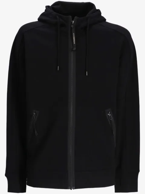 C.P. Company Goggles-detail zip-up hoodie