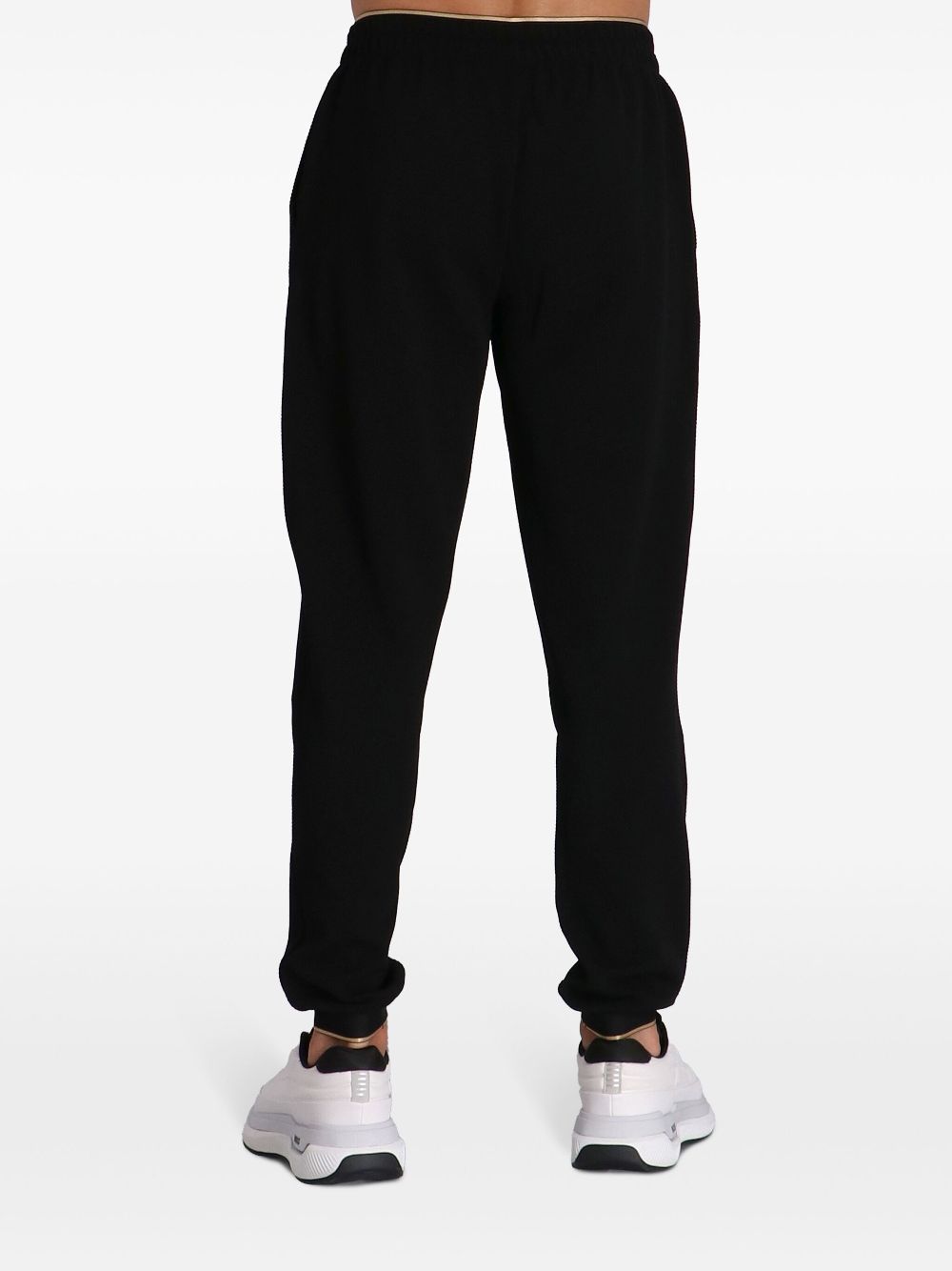 Ea7 Emporio Armani logo-applique pique track pants Men