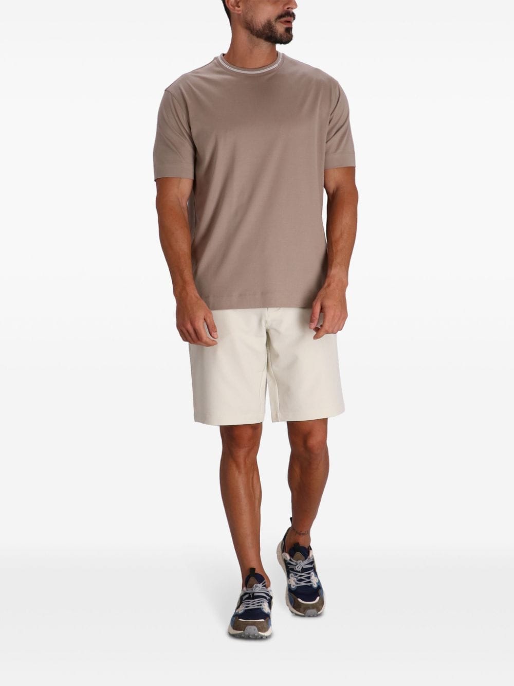 Emporio Armani cotton T-shirt - Beige