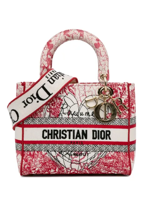 Christian Dior Pre-Owned 2021 Medium Royale d'Amour Lady D-Lite satchel WOMEN