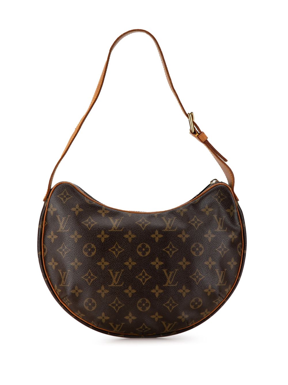 Louis Vuitton Pre-Owned 2003 Monogram Croissant MM hobo bag - Bruin