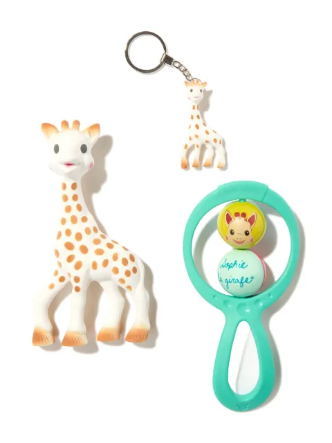 Sophie La Girafe birth box gift set