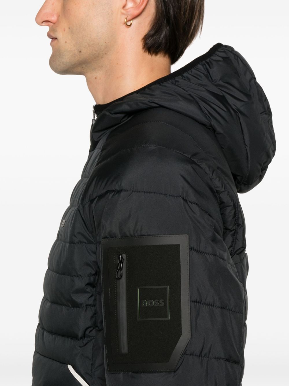 Shop Hugo Boss J_thor 2 Jacket In Schwarz