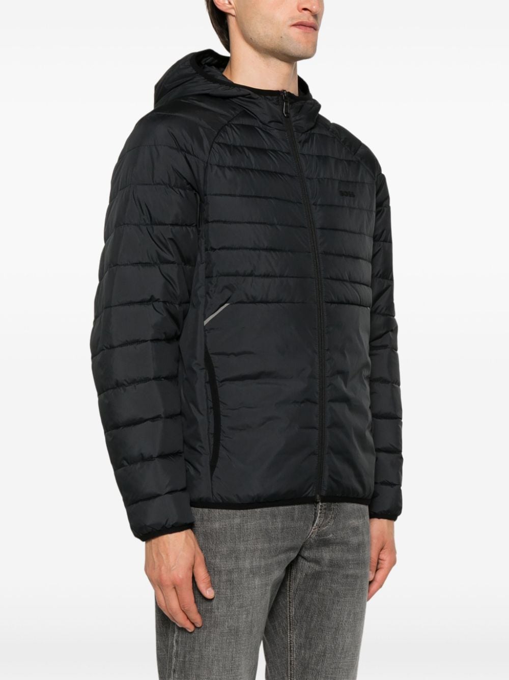 Shop Hugo Boss J_thor 2 Jacket In Schwarz