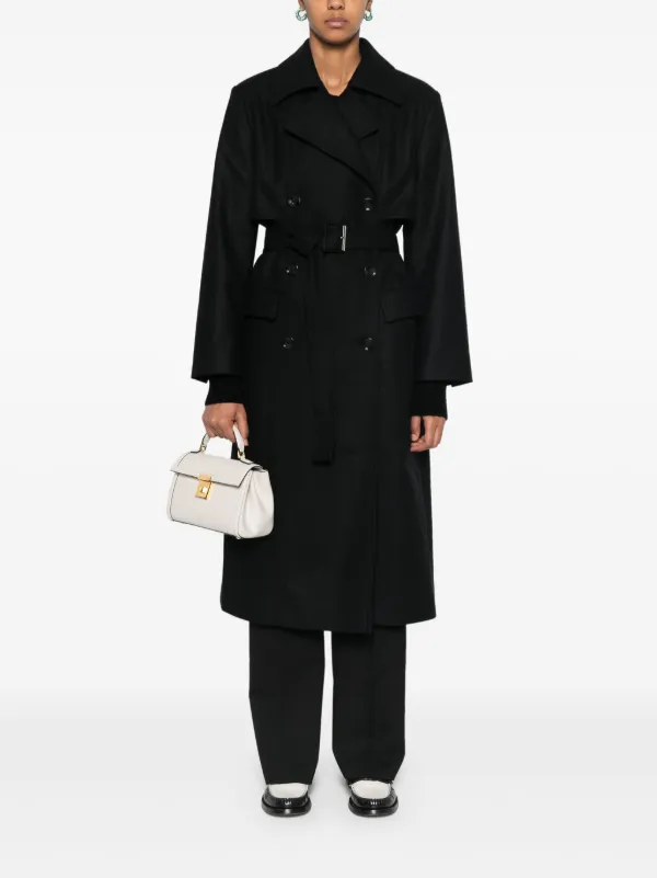 BOSS トレンチコート | ブラック | FARFETCH JP