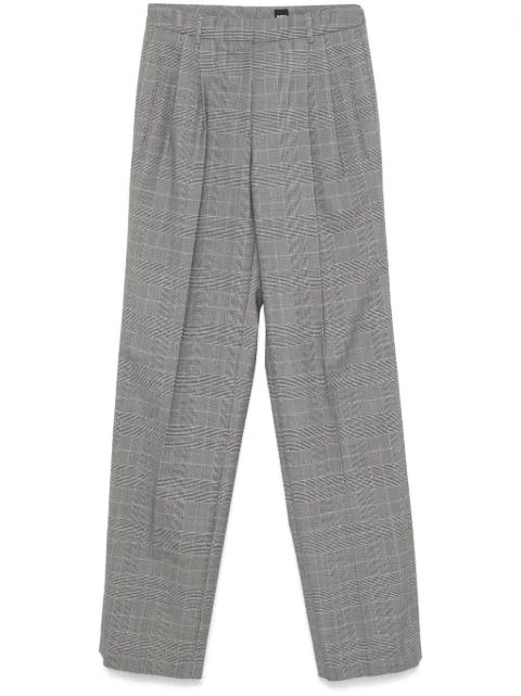 BOSS Prince Of Wales-check trousers
