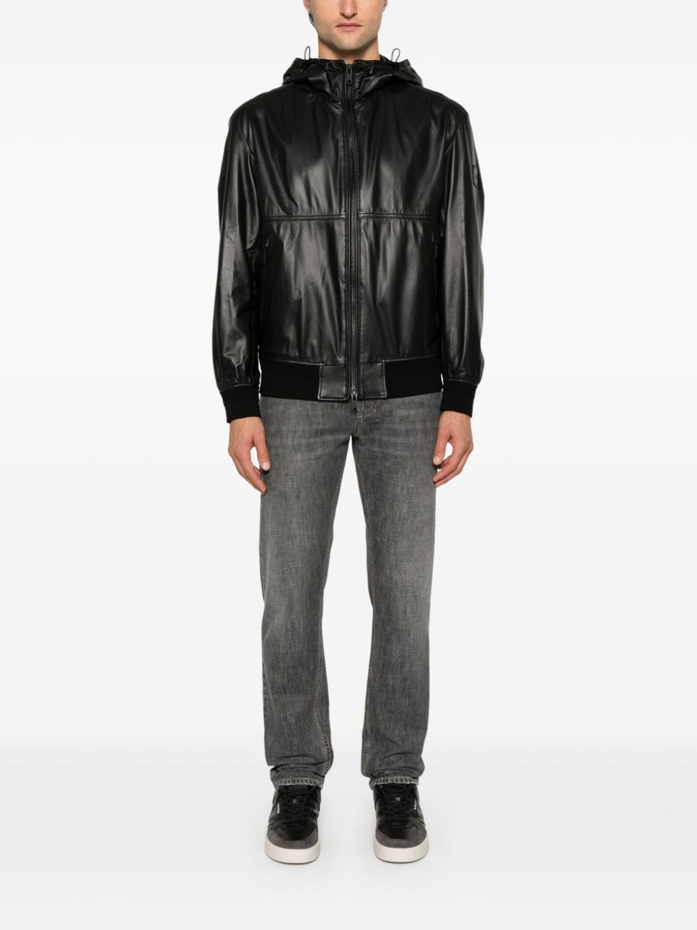 Shop Hugo Boss Jocamo Jacket In Schwarz