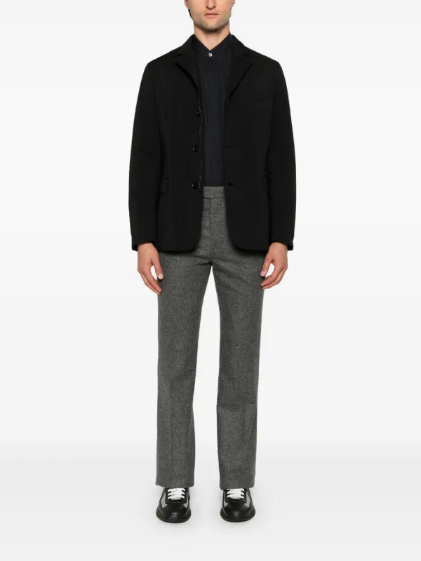 BOSS アイボリー パデッドジャケット HUGO BOSSホワイトMenジャケット