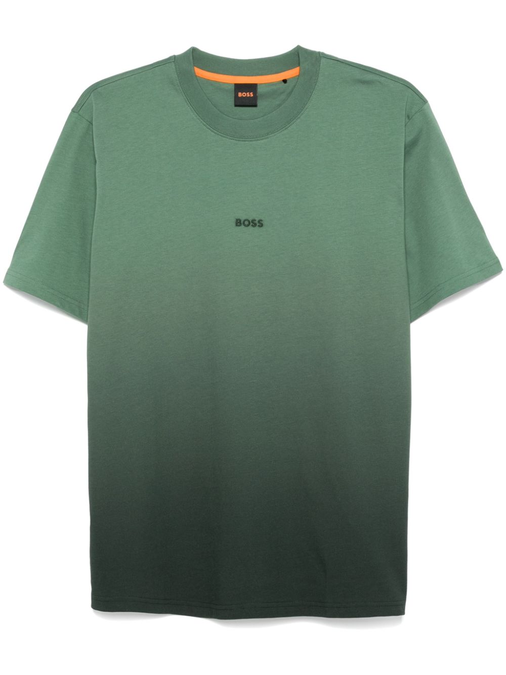 BOSS tie-dye cotton T-shirt - Green