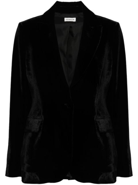 P.A.R.O.S.H. velvet blazer