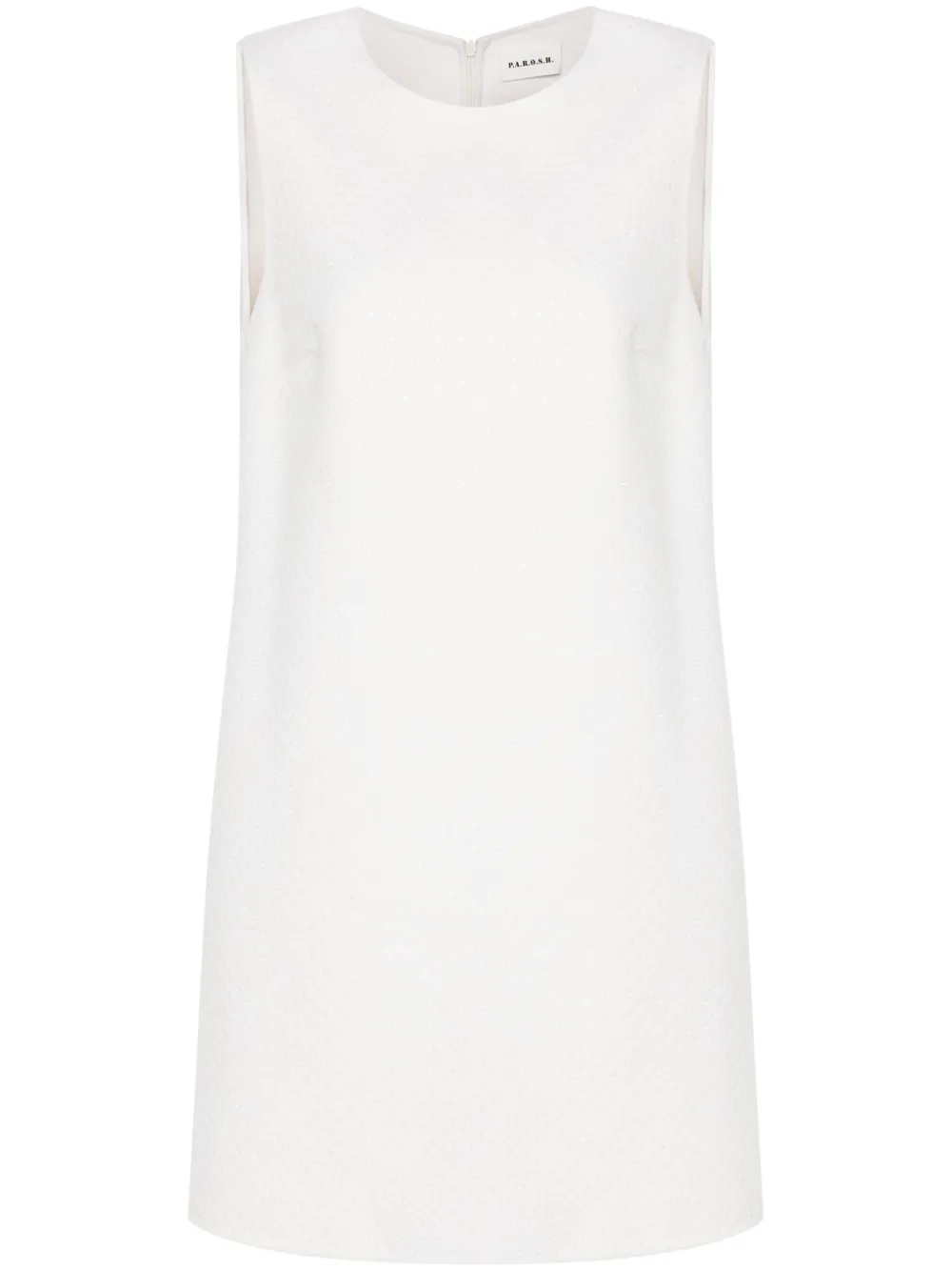 P.A.R.O.S.H. Leak mini dress - Neutrals